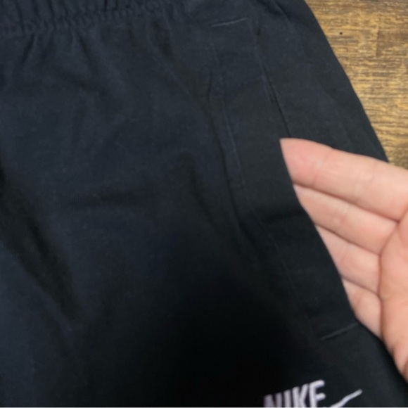 Nike Sportswear NSW Club Jersey Lightweight Black Joggers BV2762 Men's Medium - Picture 3 of 12